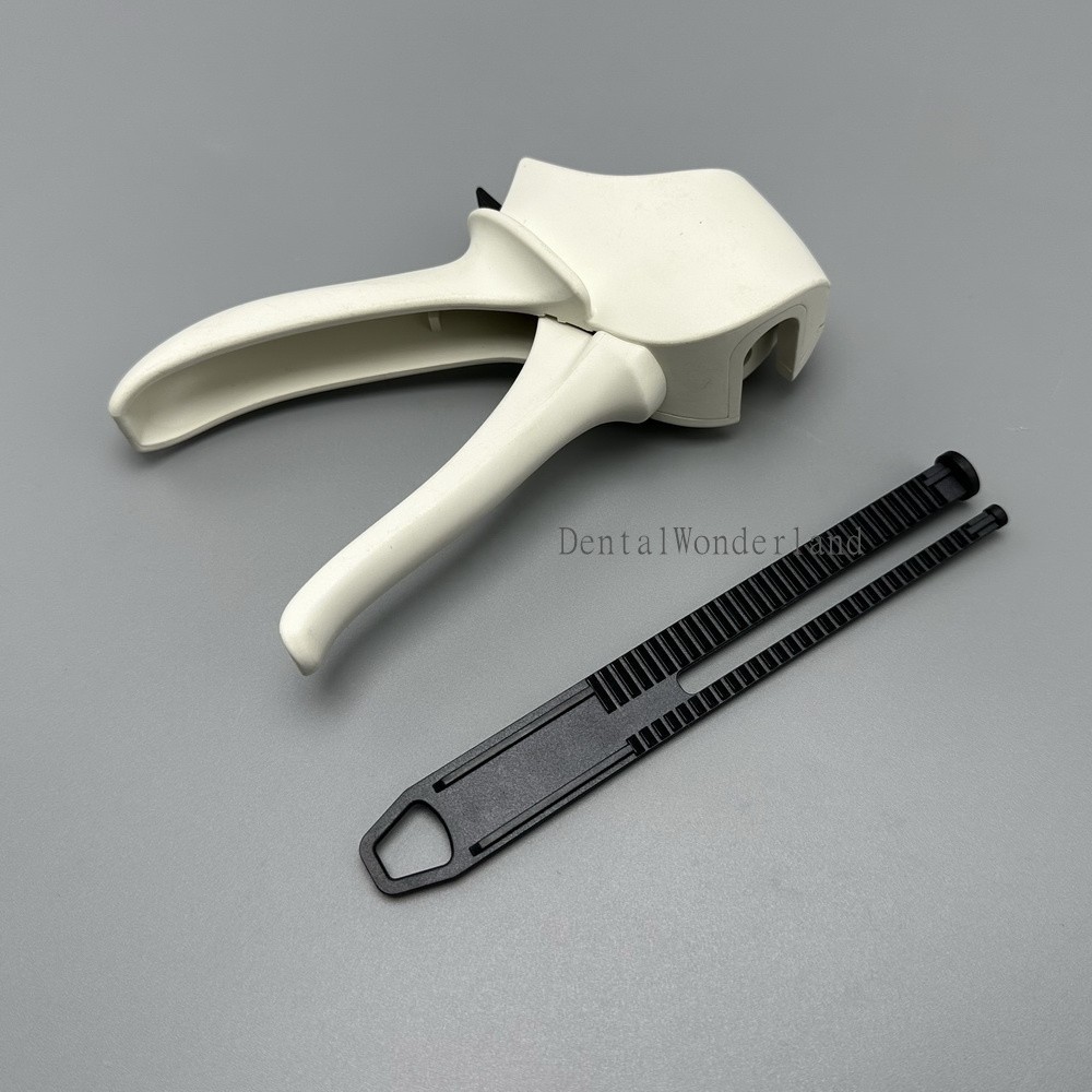 Dental Impression Mixing Dispensing Gun Universal Delivery Dispenser Gun 5ml 1:1