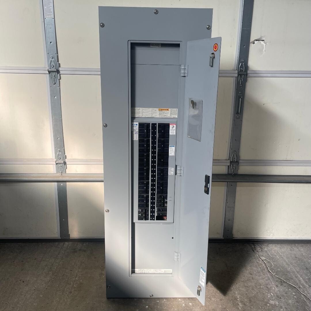 Eaton PRL1A Panelboard 400A 120/208V 3Ph 4W 400 Amp MLO W/ Breakers