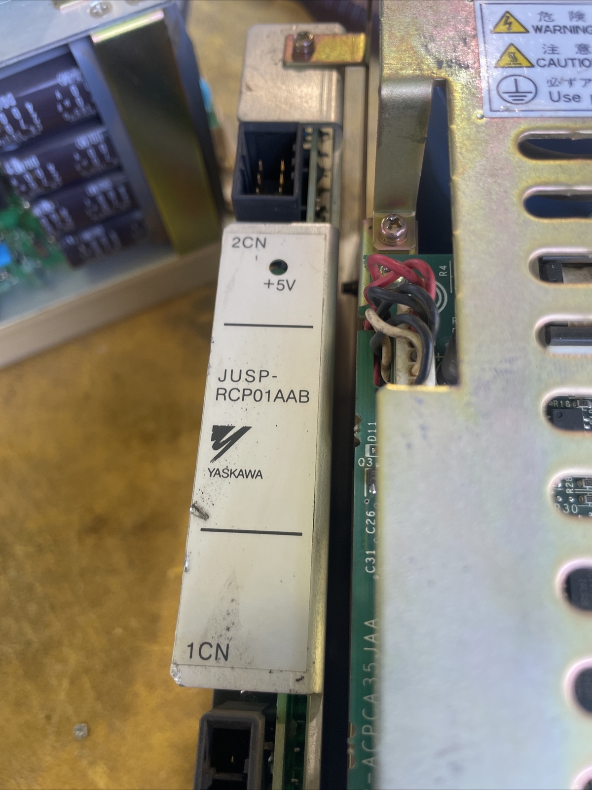 YASKAWA JUSP-ACP25JAA With JUSP-RCP01AAB or JUSP-RCP01AAD Servo Drive Controller