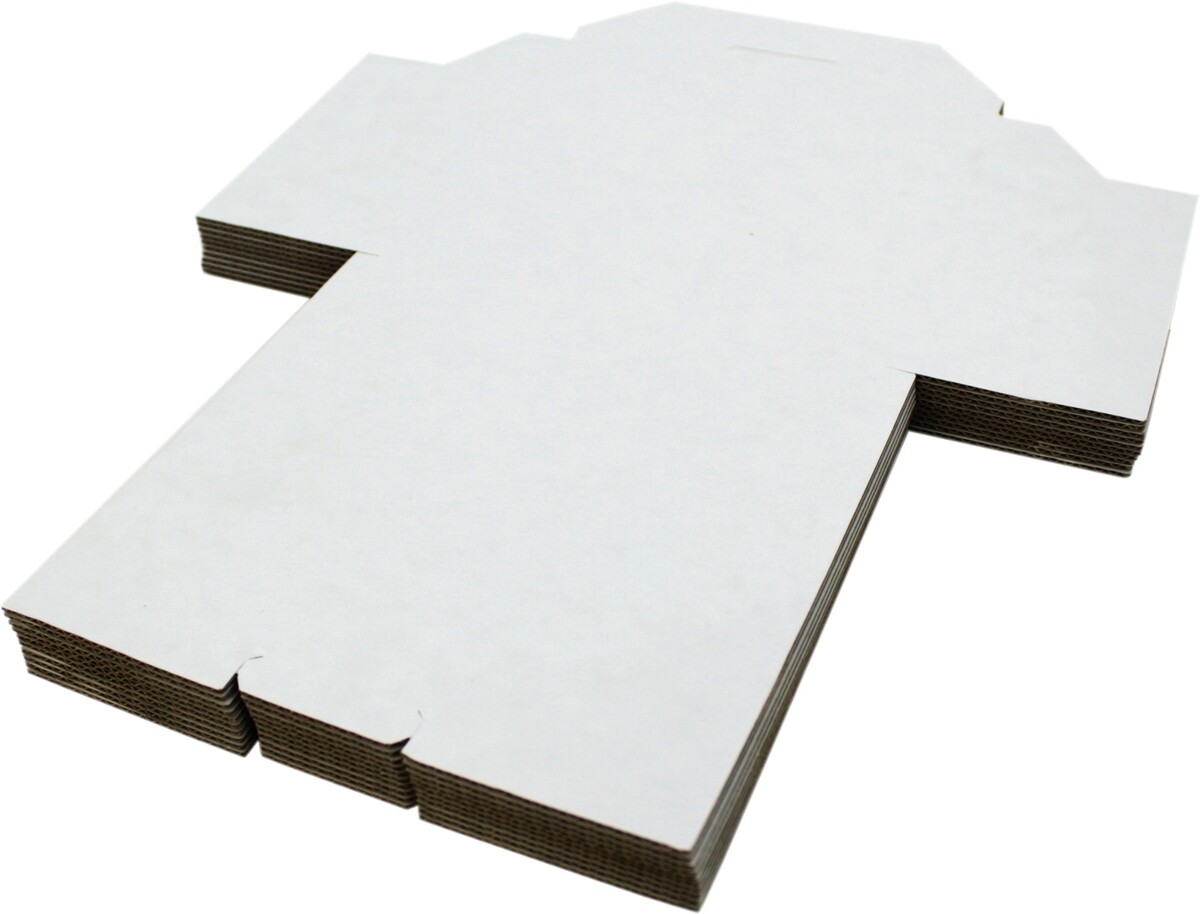 (10) White Sturdy Single CD Shipping Boxes Mailers Retail Video Games Multimedia