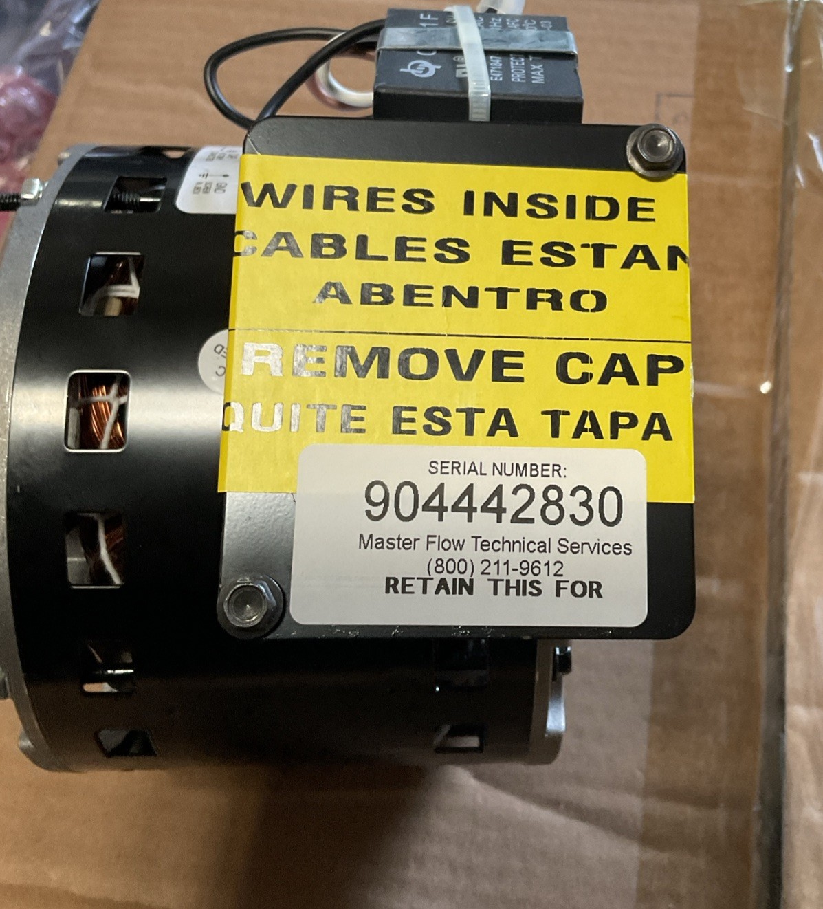 ⚡️Master Flow Replacement Motor for 24″ Direct Drive Whole House Fan