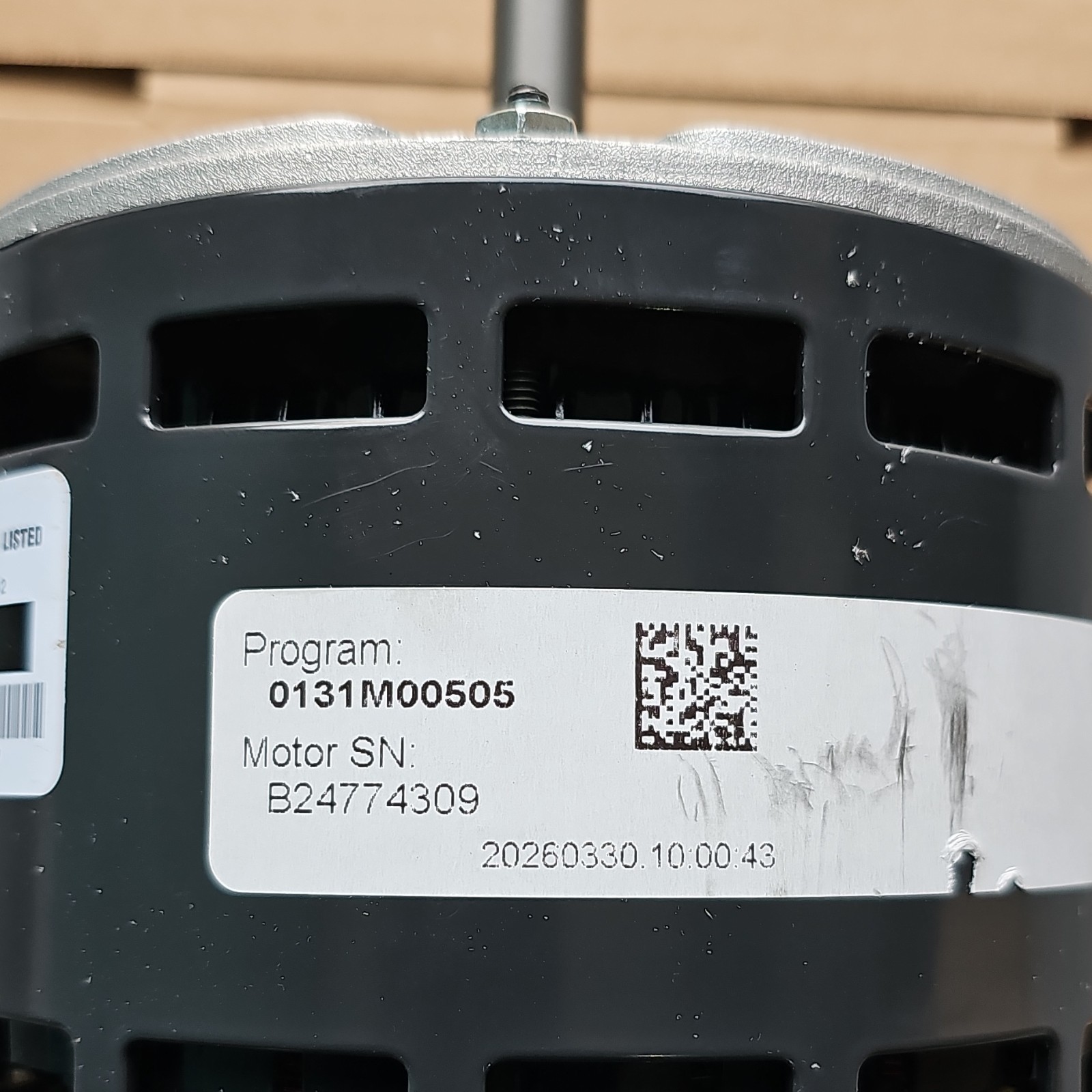 Nidec Blower Motor M55PWNNA-2869 0131M01014 208-230V 4.4A EPM