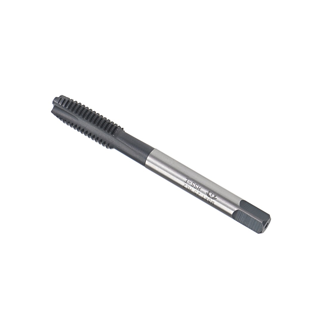 2pcs M8 x 1.25 Spiral Point Threading Tap H2 High Speed Steel TICN Coated