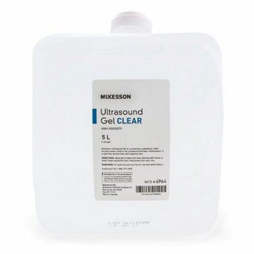 Ultrasound Gel McKesson Ultrasound and Laser Transmission 5 Liter Cubitainer Cou