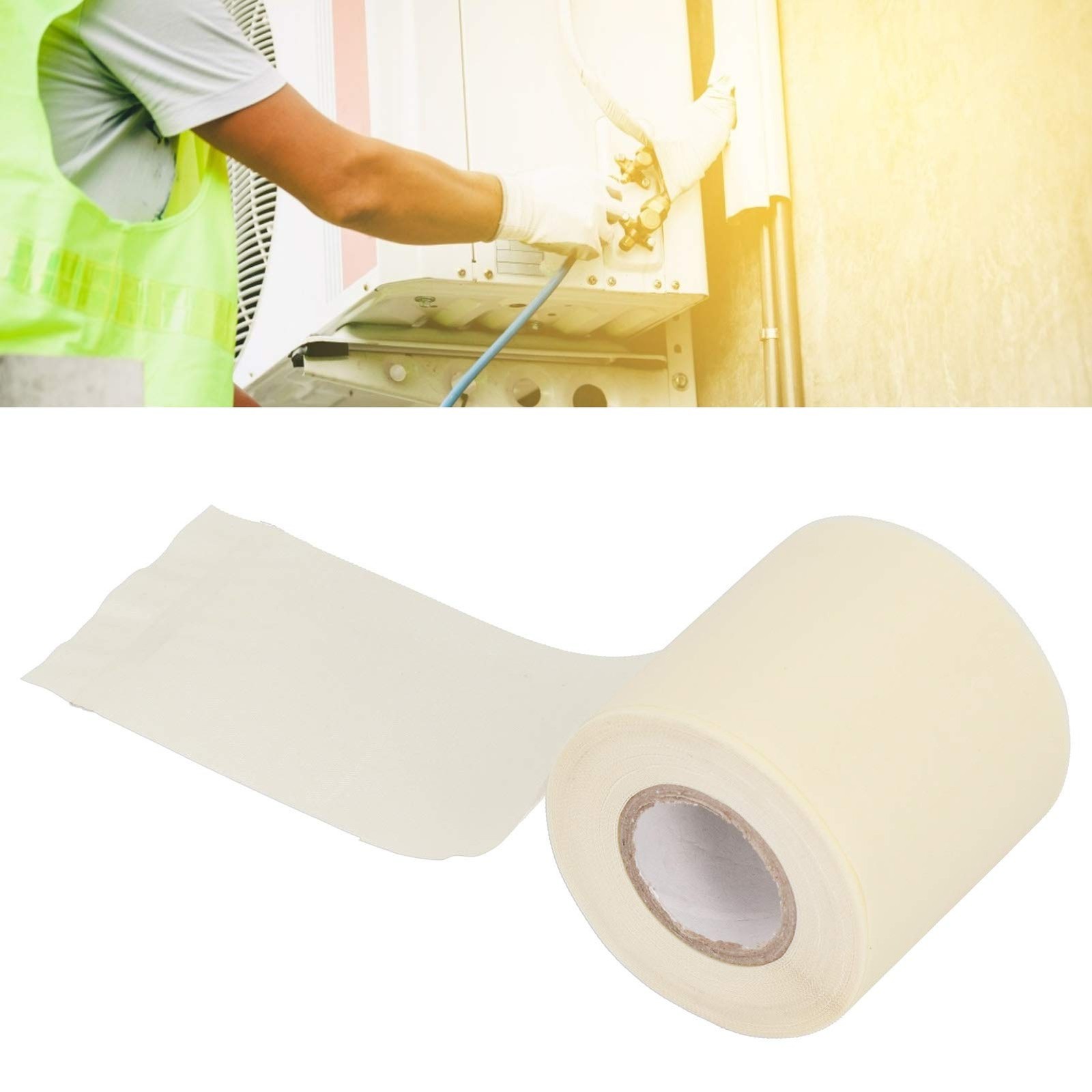 Mini Split Tape, Air Conditioner Pipe Insulation,Insulation Beige, default