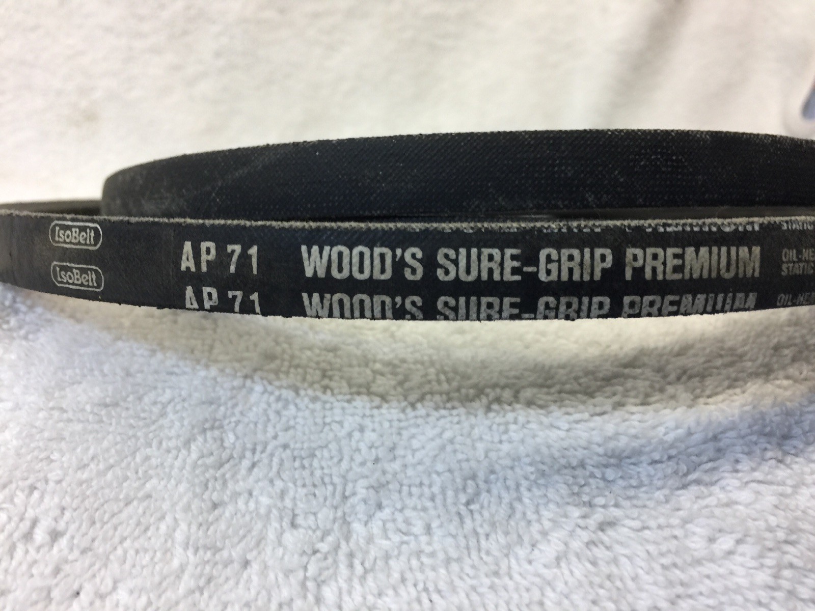 Woods Sure-Grip Isobelt AP71 V Belt FREE SHIPPING FREE RETURNS (1443)
