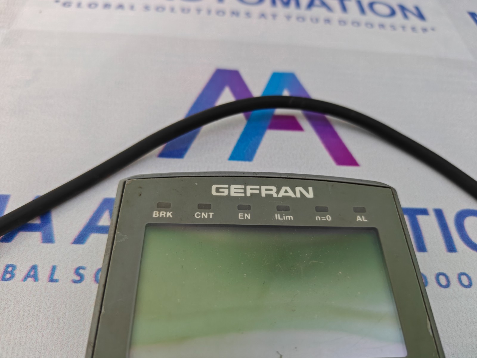 GEFRAN frequency converter operator