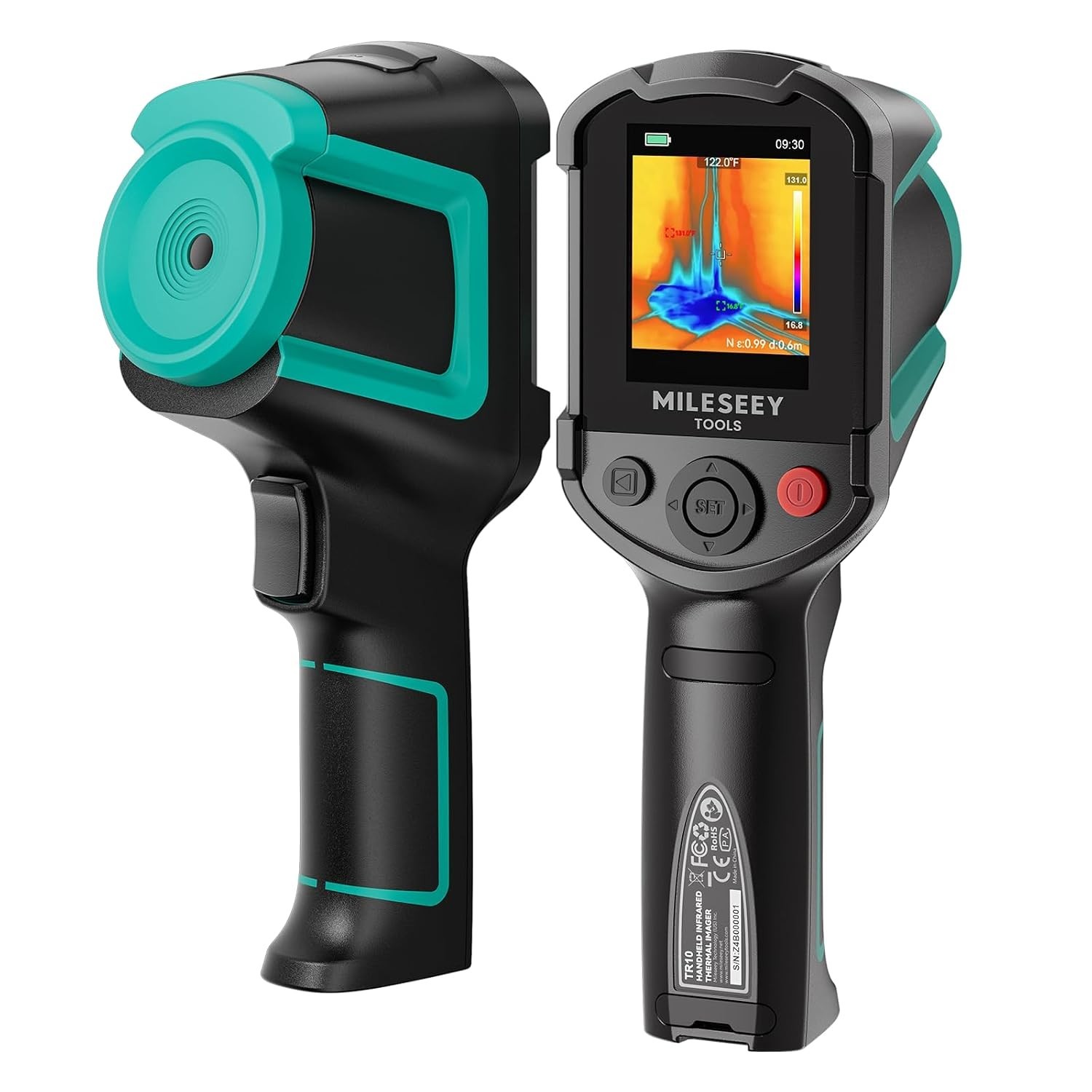 Handheld Infrared Thermal Imager – Super Resolution, Adjustable Emissivity