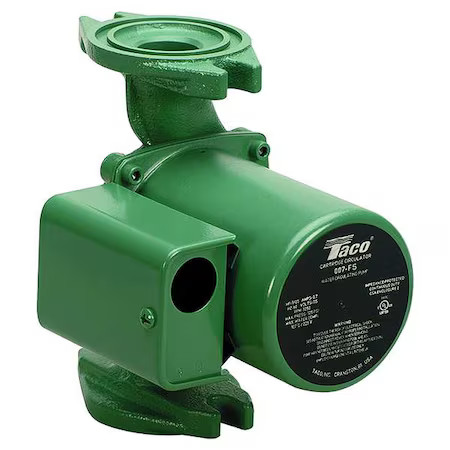 Taco 007-F5 1/25 Hp 115V 1-Phase Flange Connection Hydronic Circulating Pump