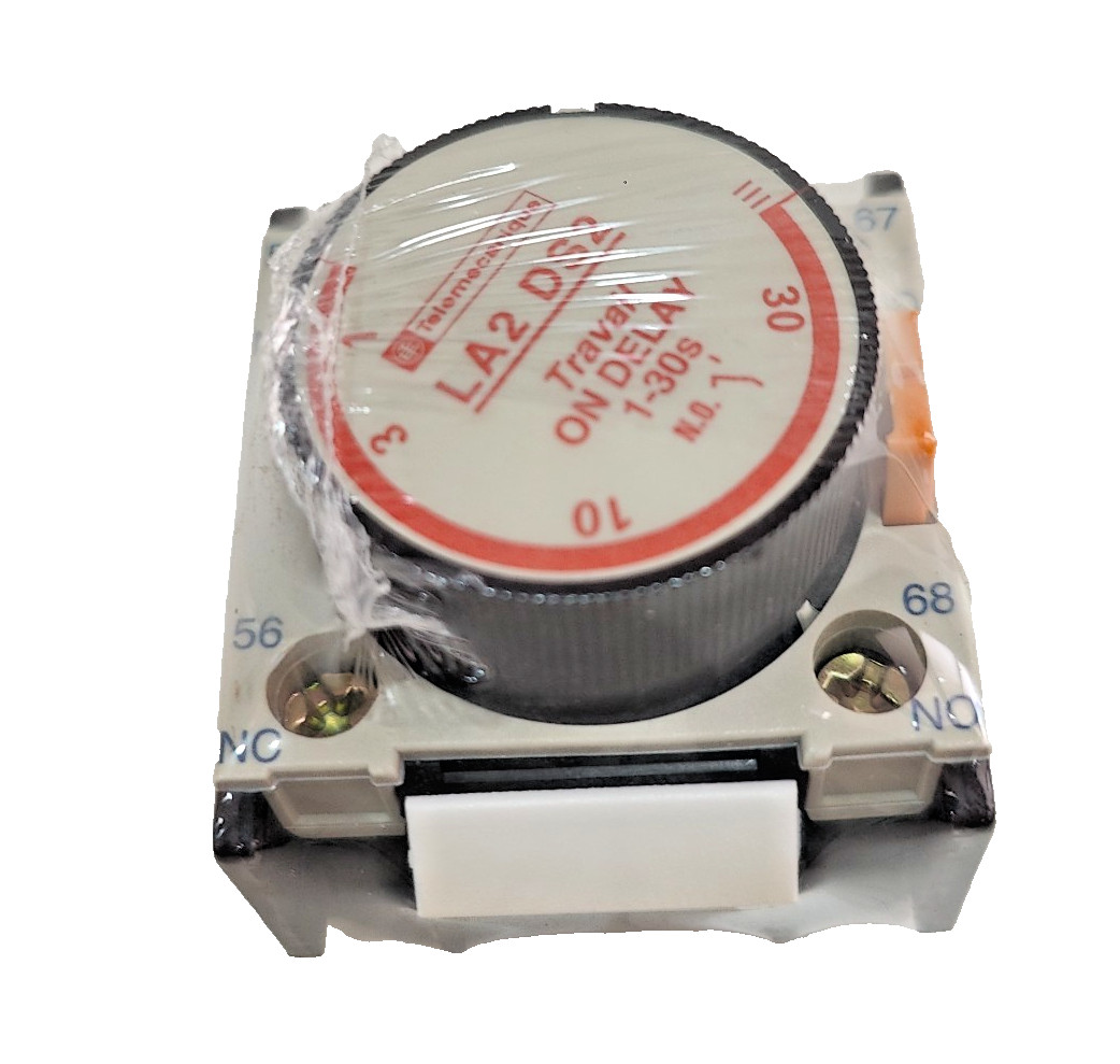 *New in Box* Telemecanique LA2 DS2 Pneumatic Time Delay Block 023000