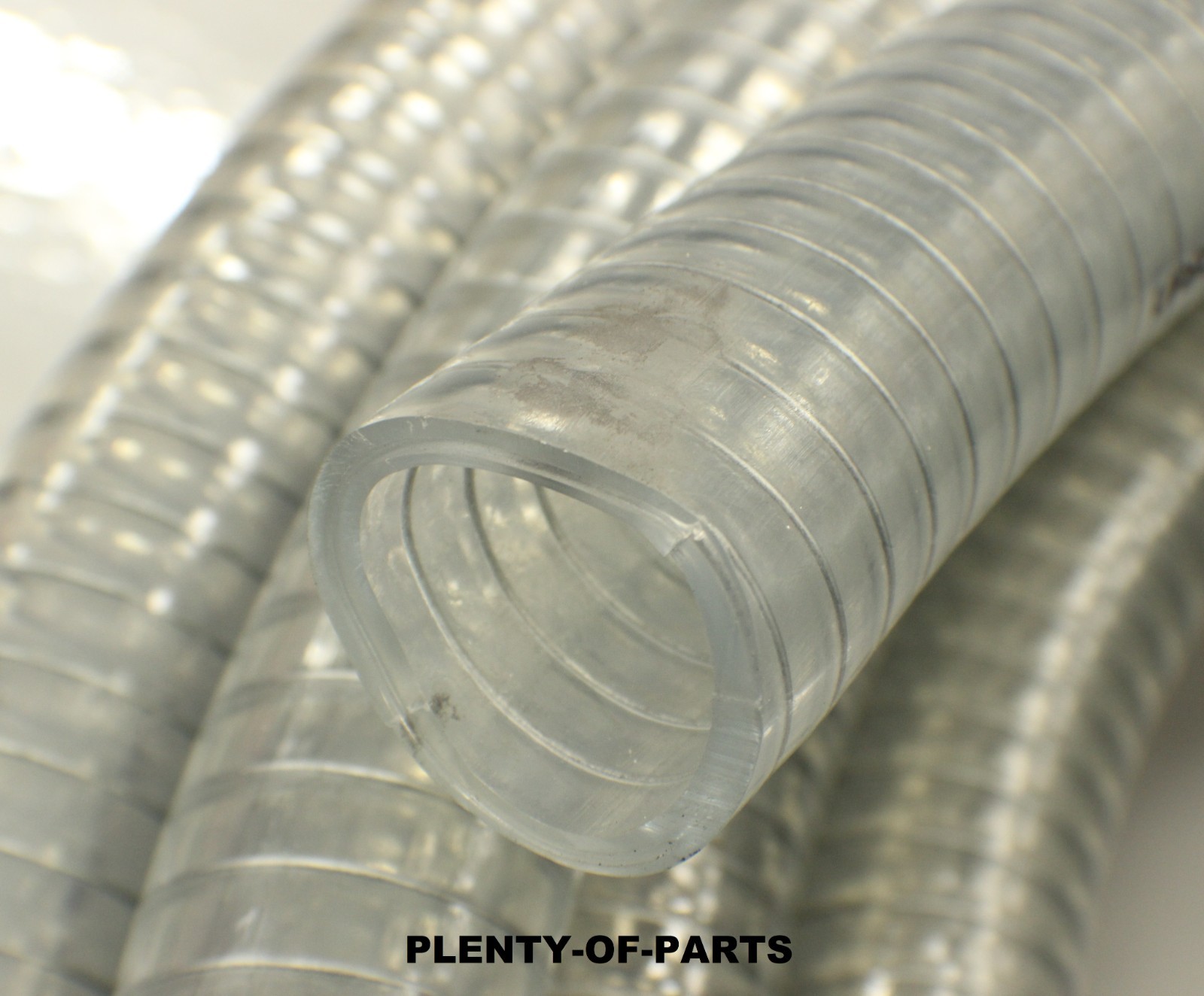 Vardex 1400364-100 Steel Wire Reinforced PVC Tubing 1-1/2″ ID (Sold Per Foot)