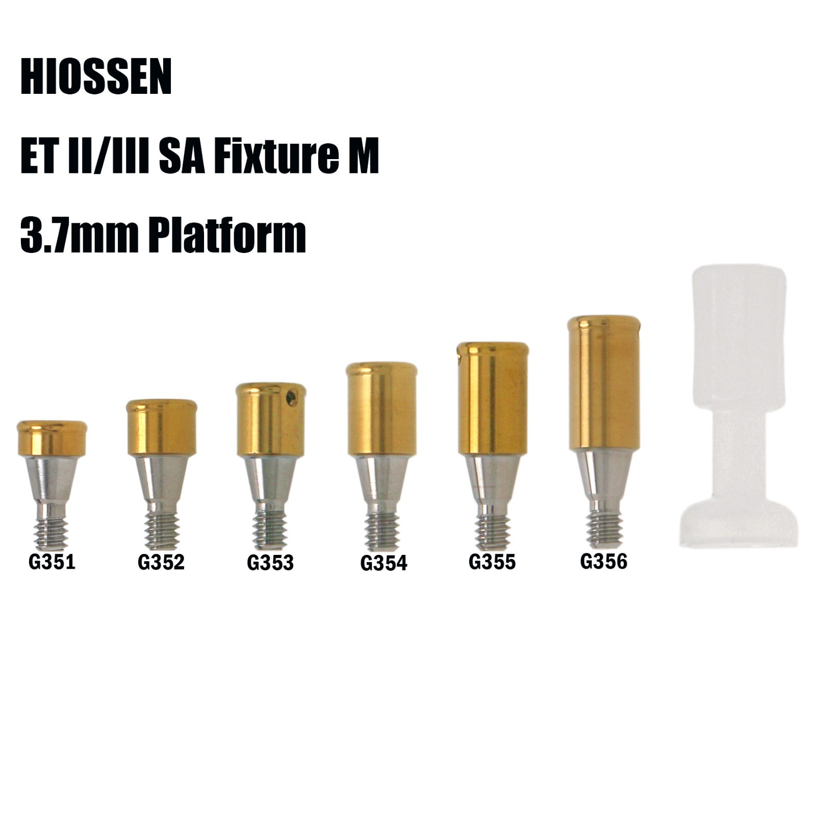 US Dental Overdenture Locator Implant Abutment for Zimmer/Hiossen Male Caps Tool