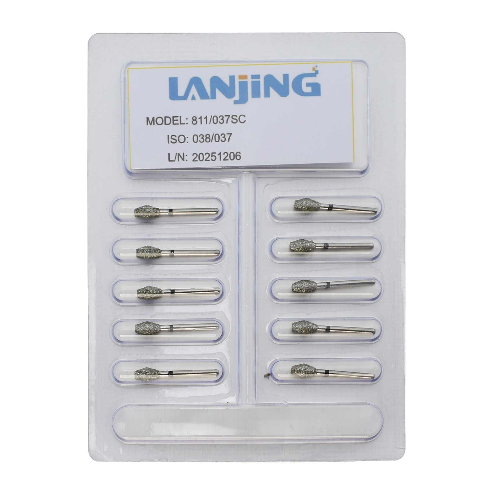 Multi-Use Dental Diamonds FG Burs Barrel 811/033SC 032SC 038SC 037SC High Speed