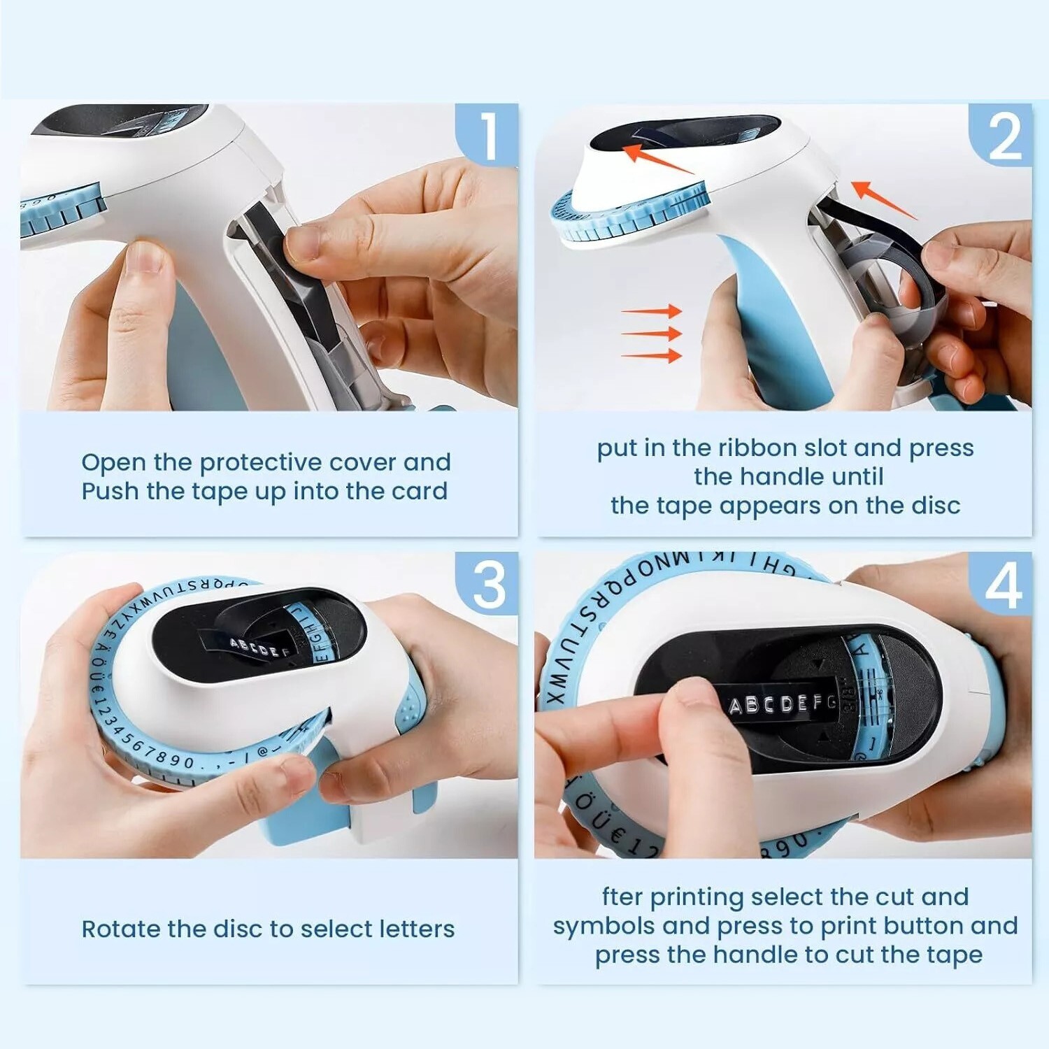 Phomemo Embossing Label Maker Machine with Tapes, E975 Portable Vintage Embossed