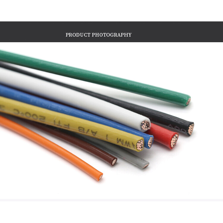 14/16/18/20/22-28AWG UL1332 High Temperature Wire PTFE Cable Wire Insulated Wire