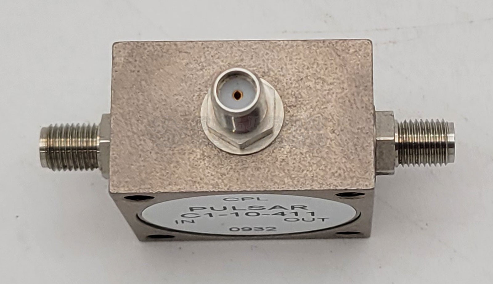 Pulsar Microwave C1-10-411 RF SMA Directional Coupler 1MHz-2GHz 1-2000MHz