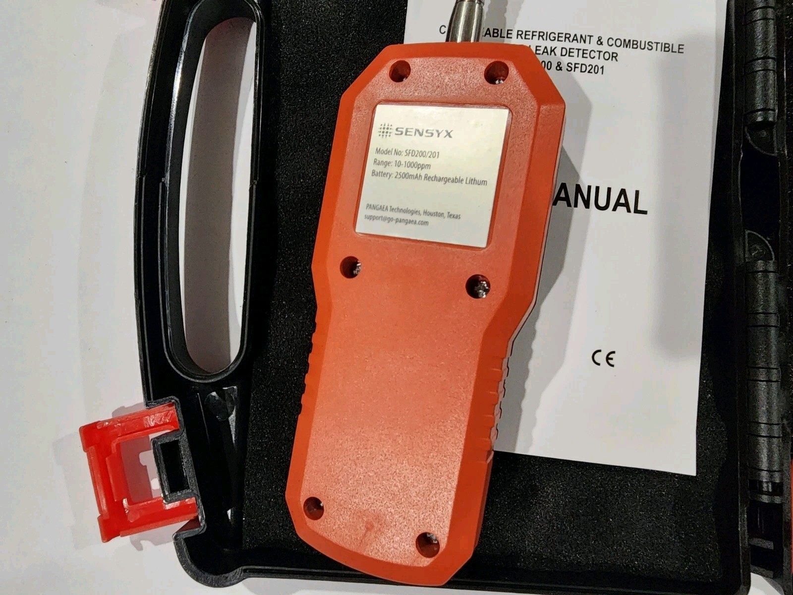 Rechargeable HVAC Refrigerant Leak Detector, Halogen Freon Sniffer, Air
