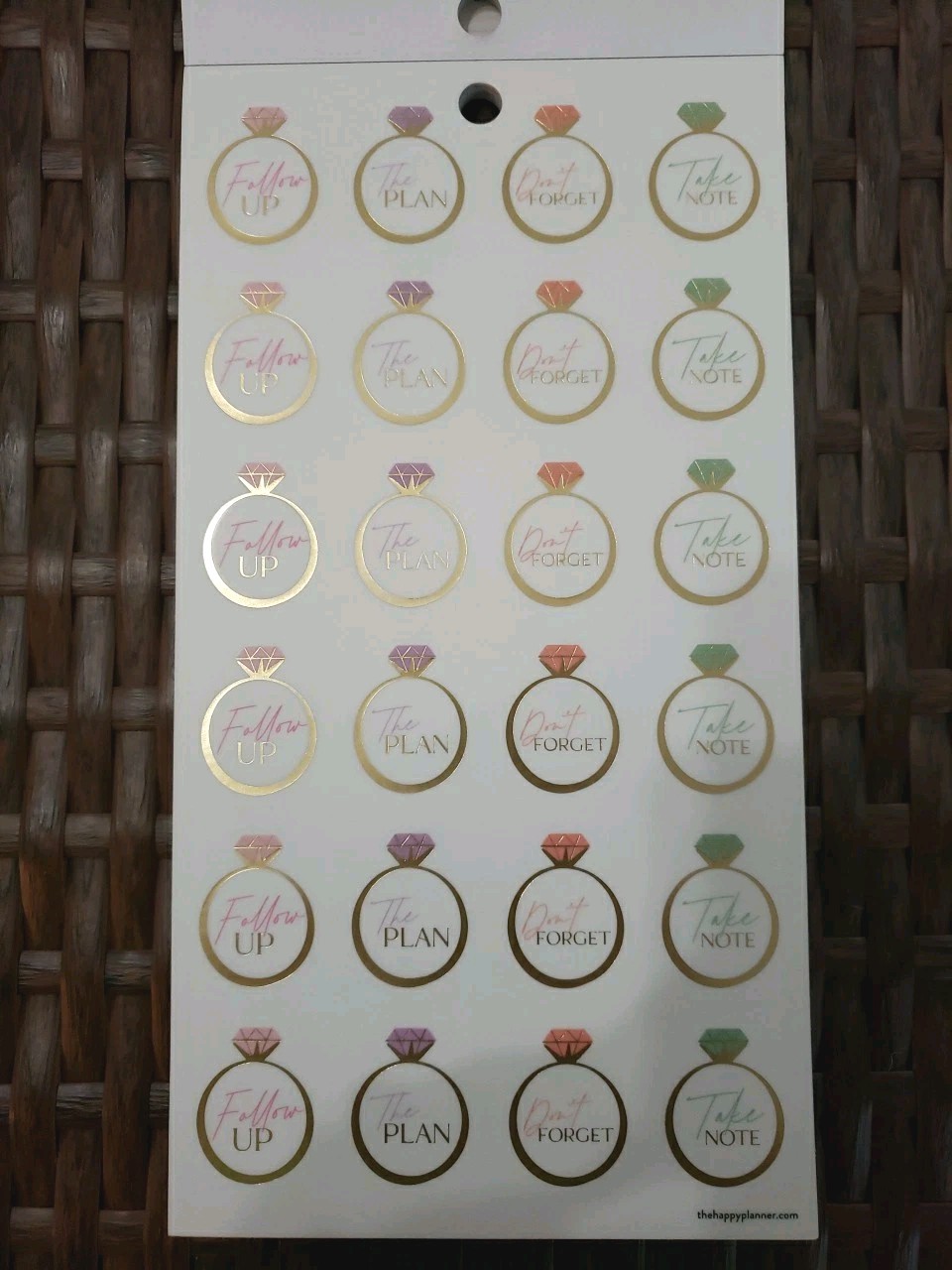Happy Planner GARDEN WEDDING Value Pack Stickers 1322 Pieces