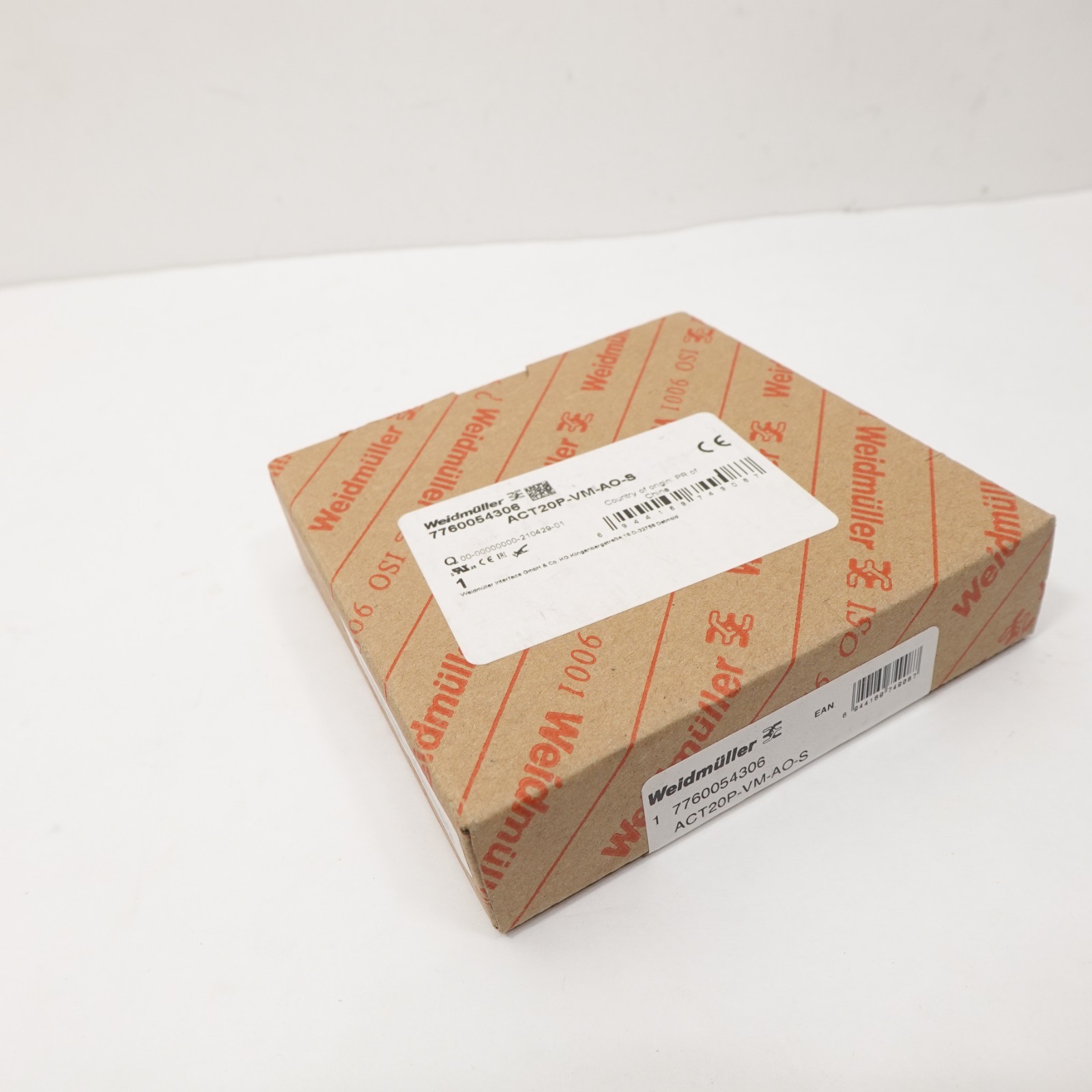 Weidmüller ACT20P-VM-AO-S Signal Conditioner 24VDC Analog Isolator – New