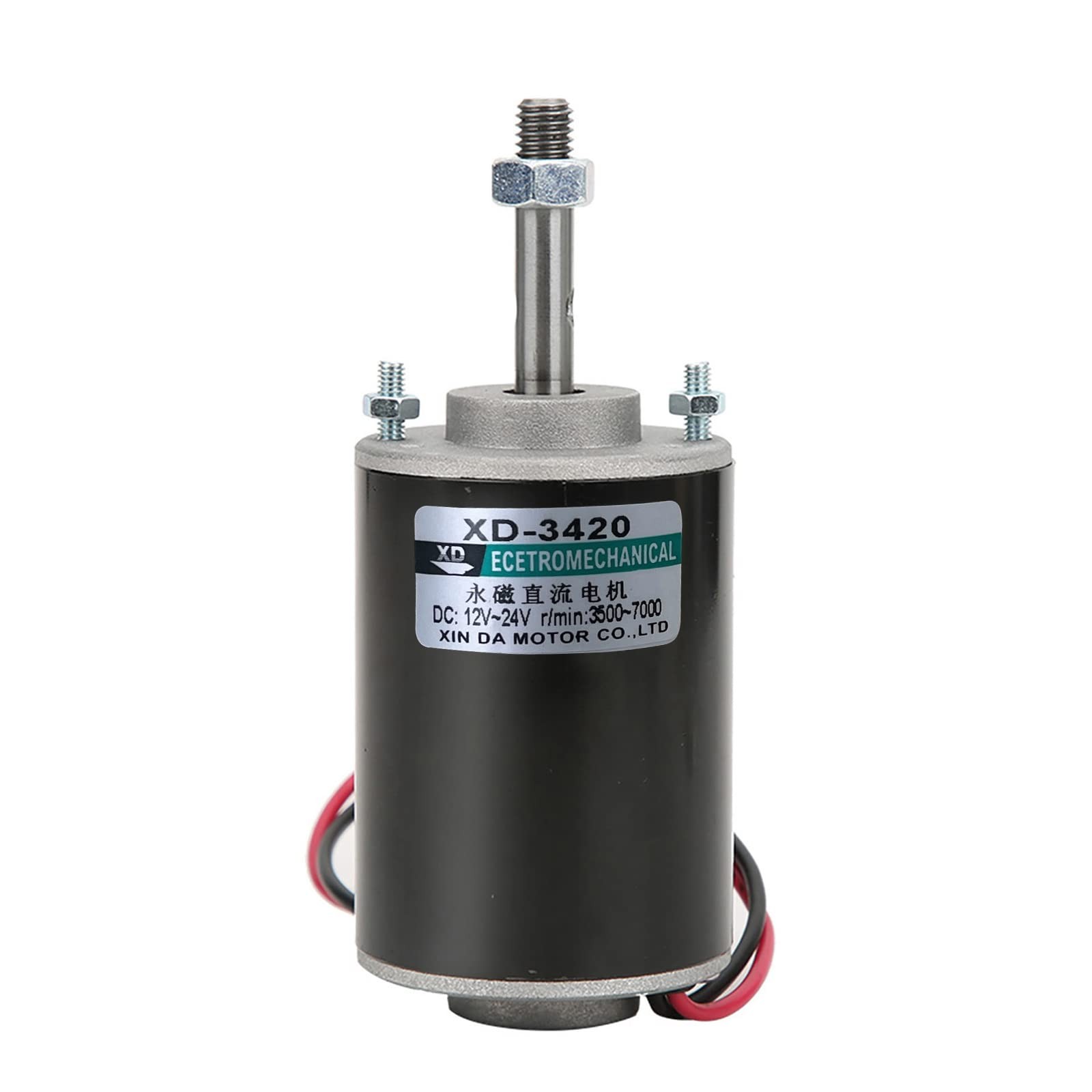 High Torque DC Motor 12 V/24 V Permanent Magnet Motor Mini DC Motor DIY Gener