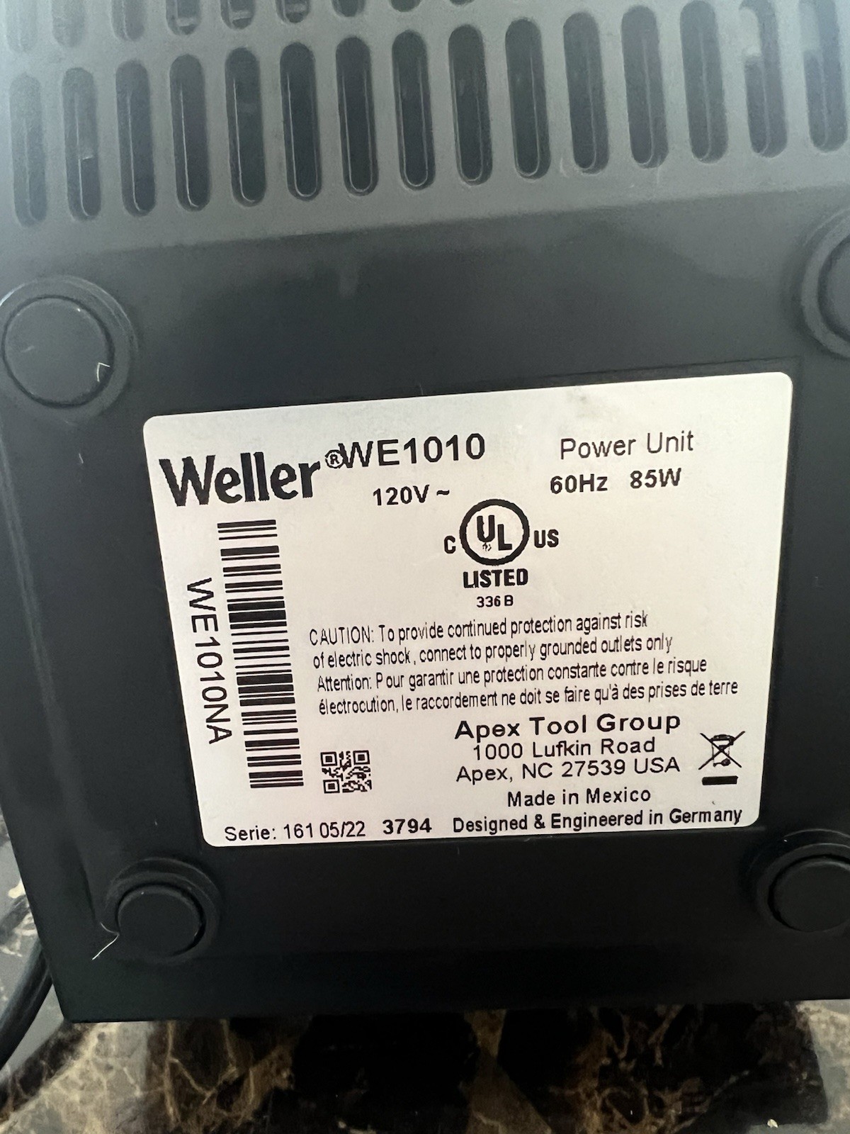 Weller We1010na 70 Watt Digital Soldering Station – 110/120 Volt