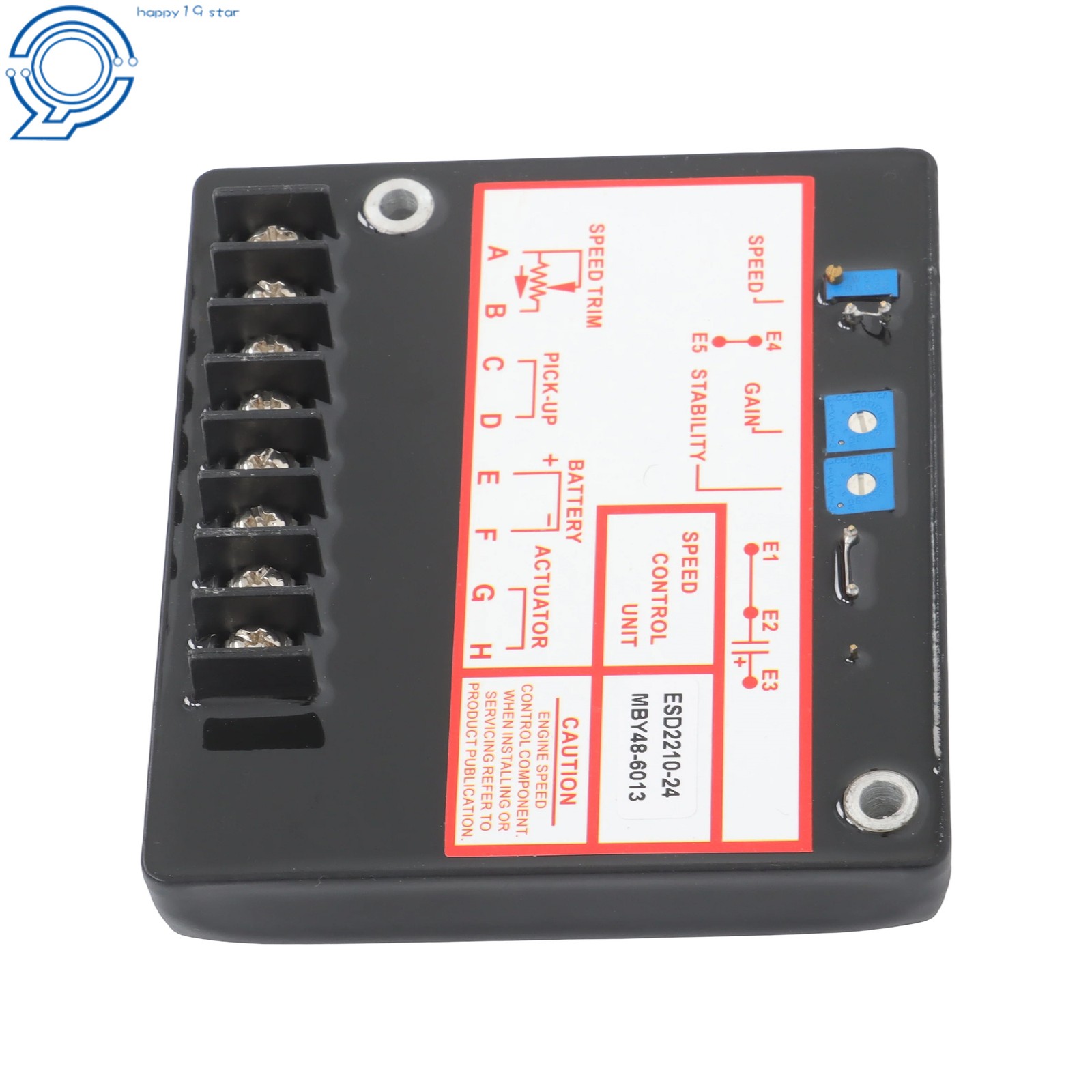 24V ESD2210-24 Generator ESD2210 Speed Controller Engine Speed Control Unit