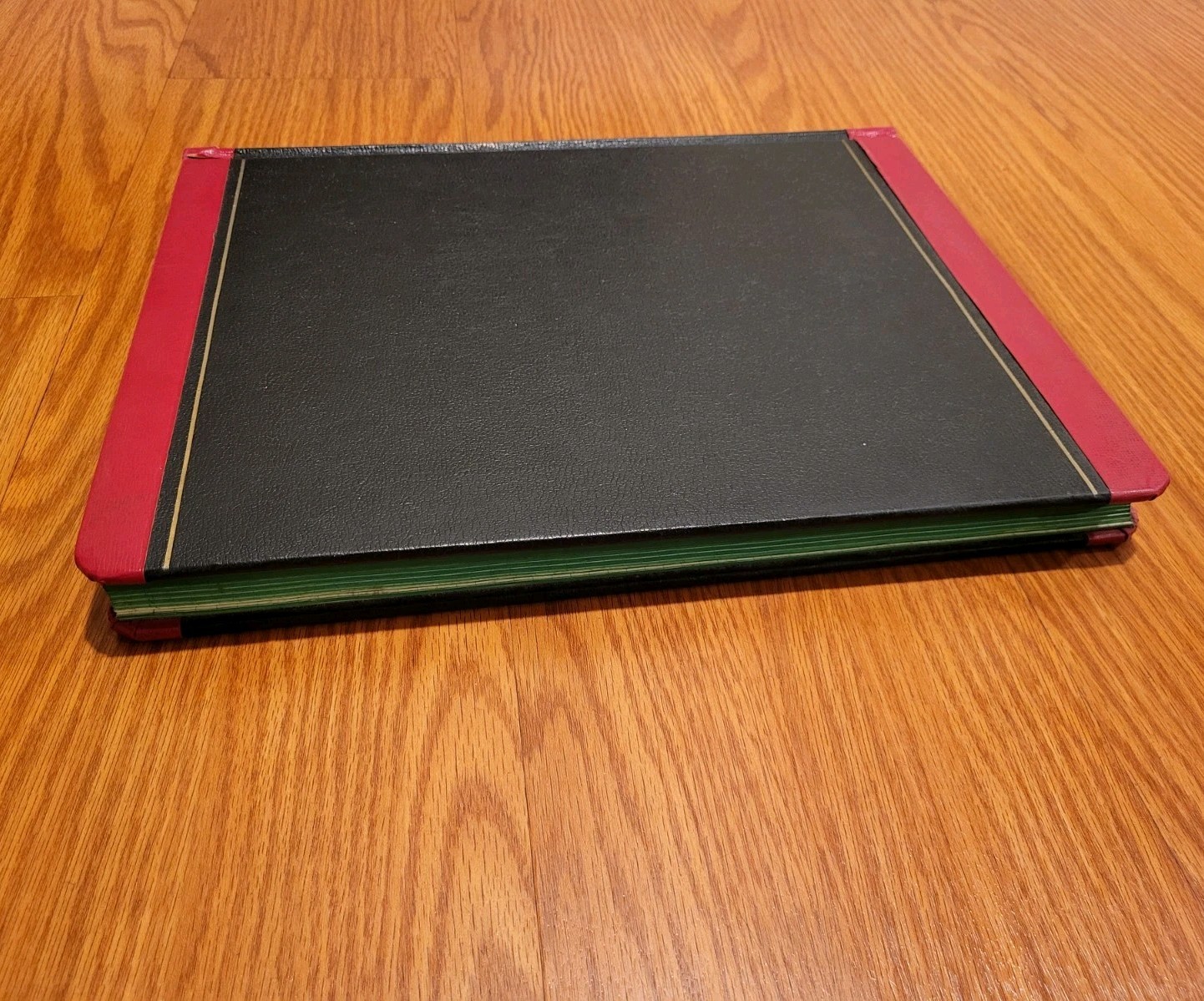NATIONAL BLANK BOOK COMPANY Hardcover Ledger Accounting #58-403 D-3