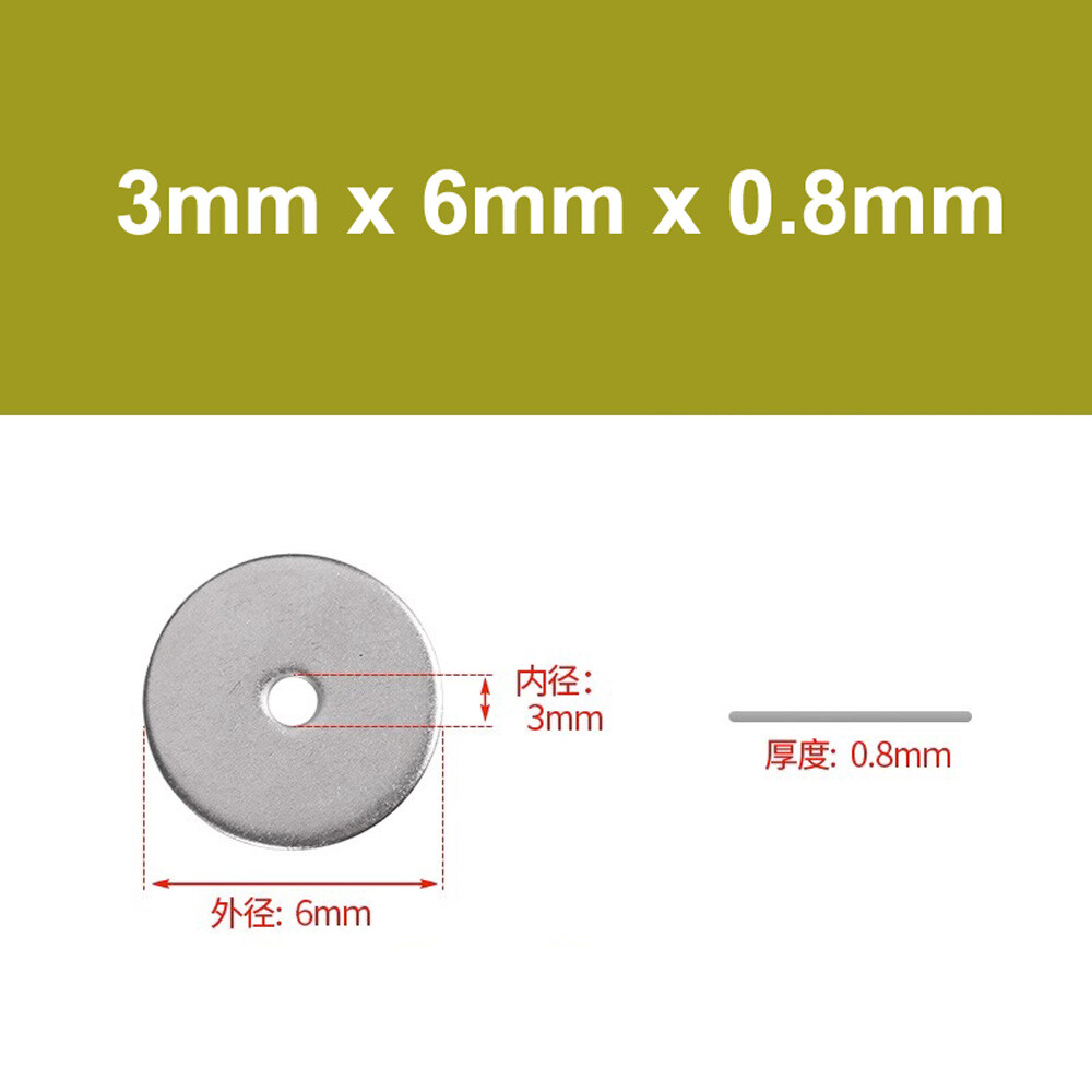A2 Stainless Steel Form A Flat Washers M1.6 M2 M3 M4 M5 M6 M8 M10 M12 M16 – M36