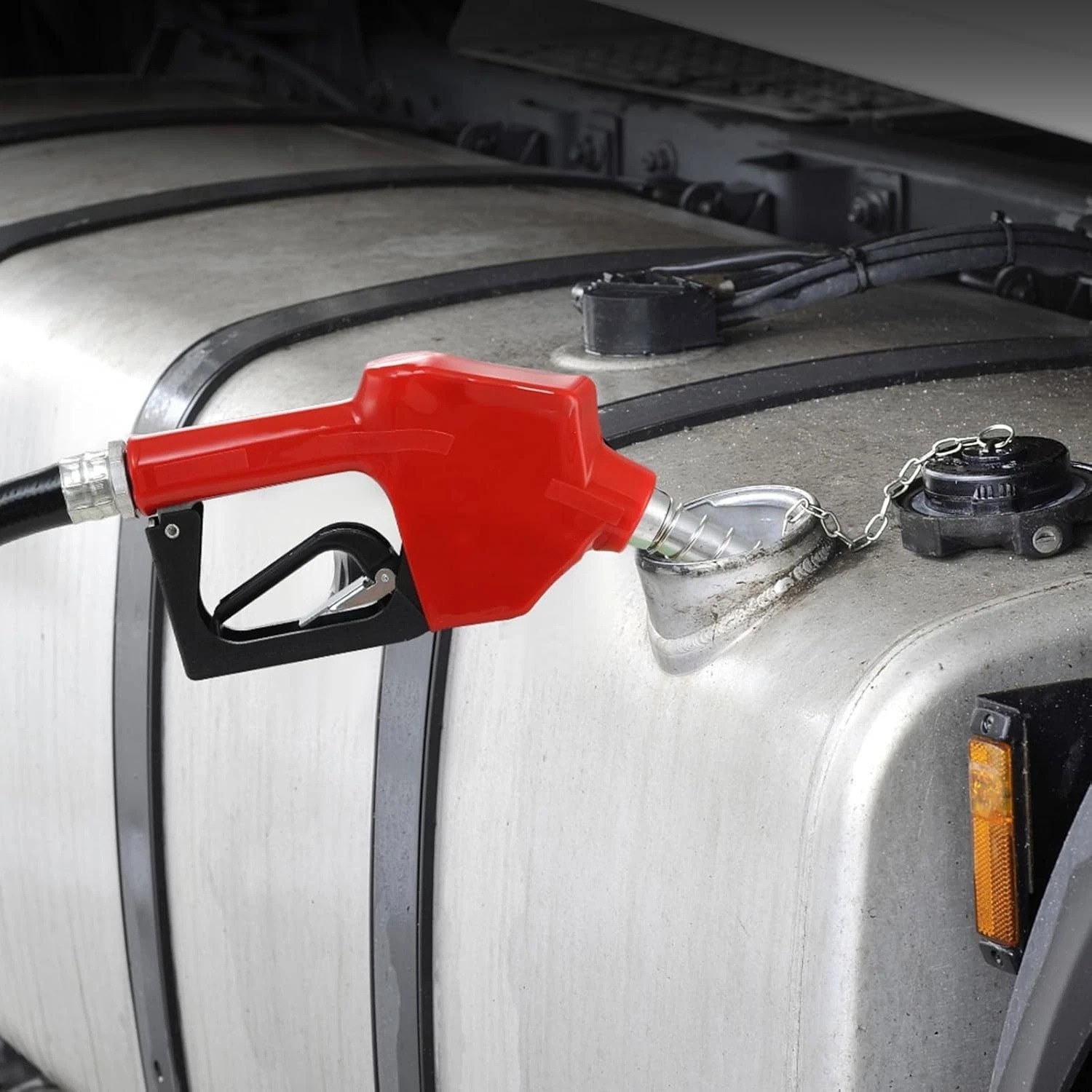 12V DC Fuel Transfer Pump – 10 GPM, Auto Shut-off, Portable, Tractor Use