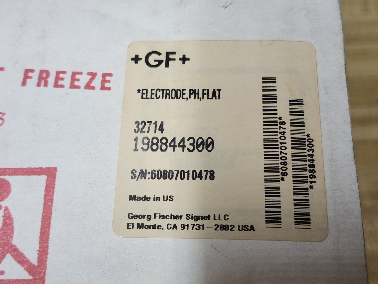 GF electrode ph 32714