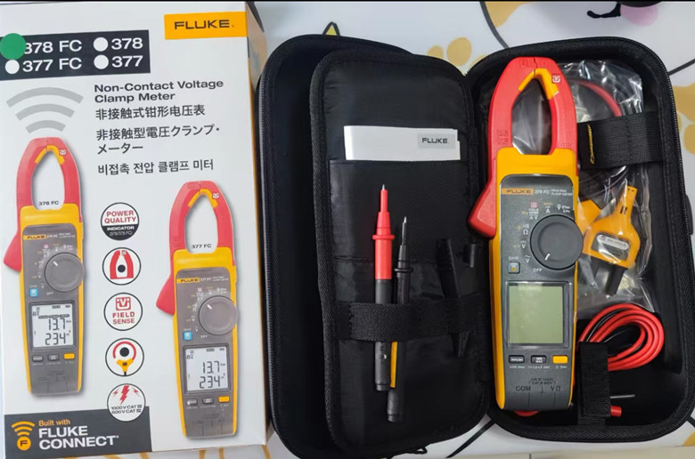 1PCS Fluke 378FC Digital Clamp Meter