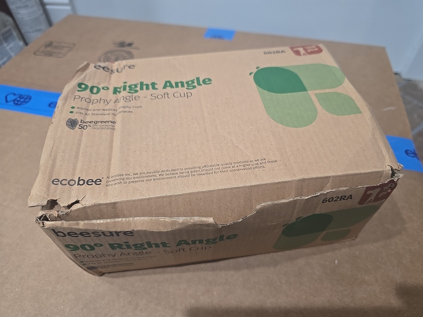 Beesure 90° Right Angle Prophy Angle Soft Cup 98 pcs – 2 Missing From Full Box