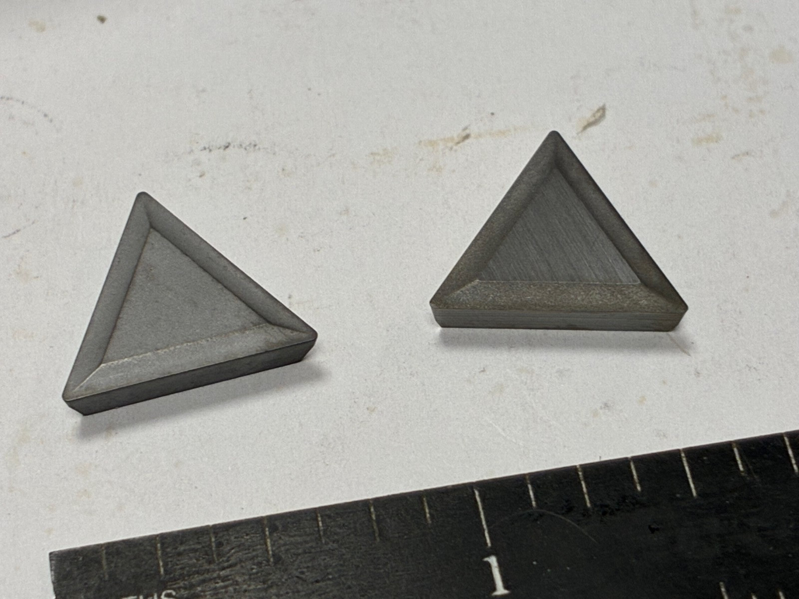Lot of 2, MSC Value Collection 112074609, TPMR-321 I22, Carbide Inserts