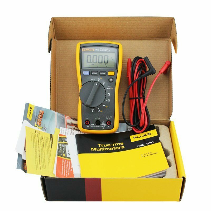 new FLUKE 115C Field Multimeter Backlight F115C ONE Year Warranty