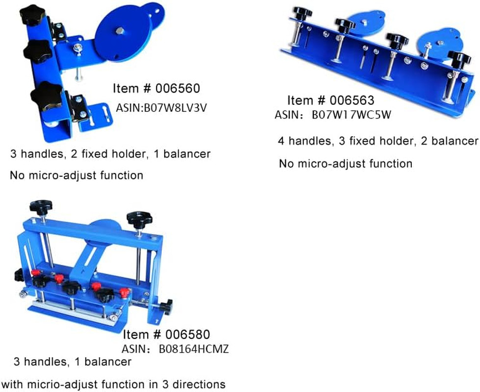 Silk Screen Printing Hinge Clamp for Hobby Printers – 20×2.4 Inches
