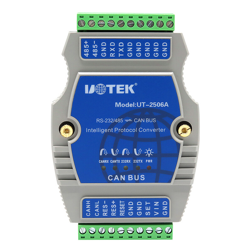 RS232 RS485 to CAN BUS Converter Isolation Adapter with Can 2.0 Modbus Protocol