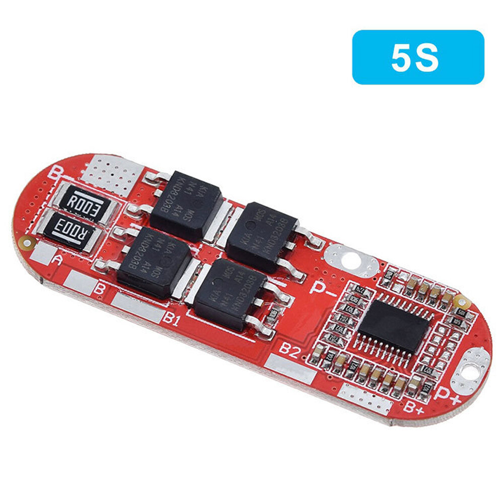 4pc 3S 4S 5S BMS 25A 18650 Lithium Battery Protection Circuit Charging Board DIY