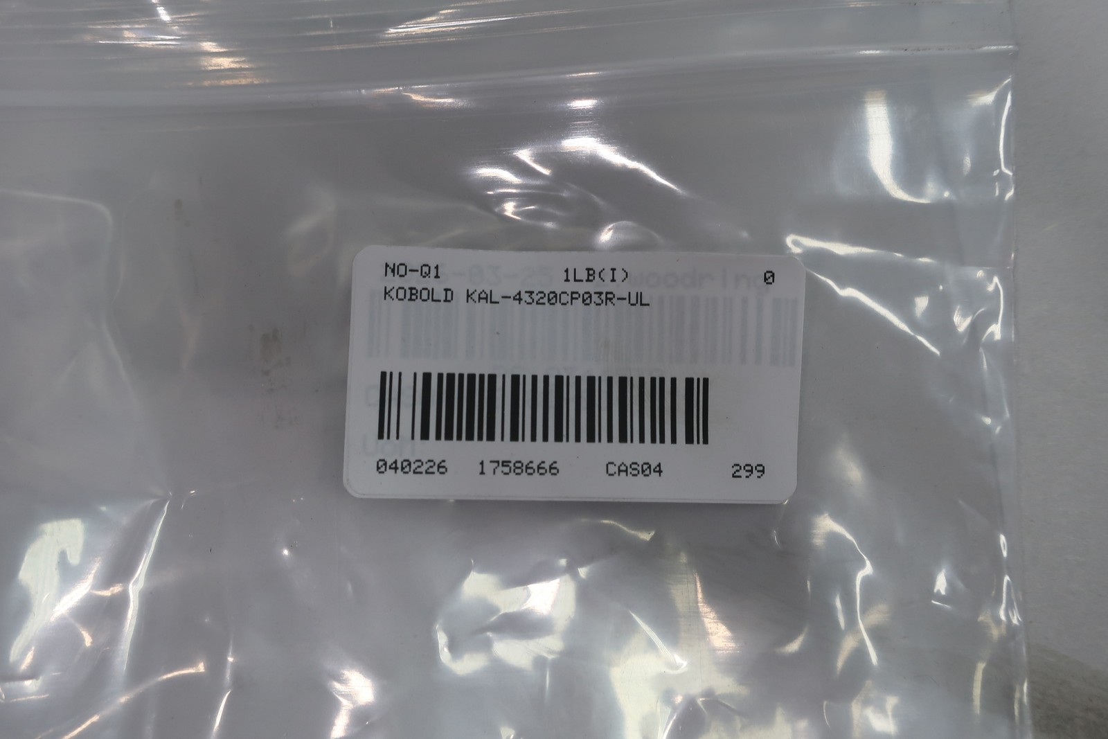 Kobold KAL-4320CP03R-UL Kal-k Therml Flow Switch 110v-ac