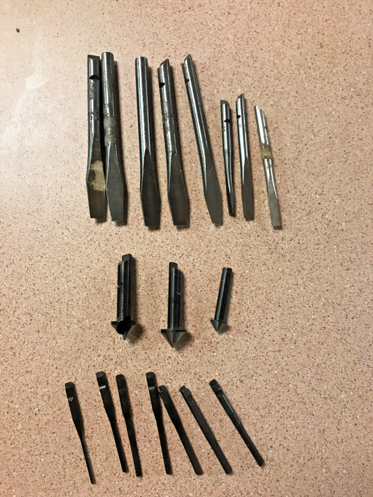 Lot Of (18) NOS Yankee Screwdriver Bits And Drill Bits. See Disc. For List
