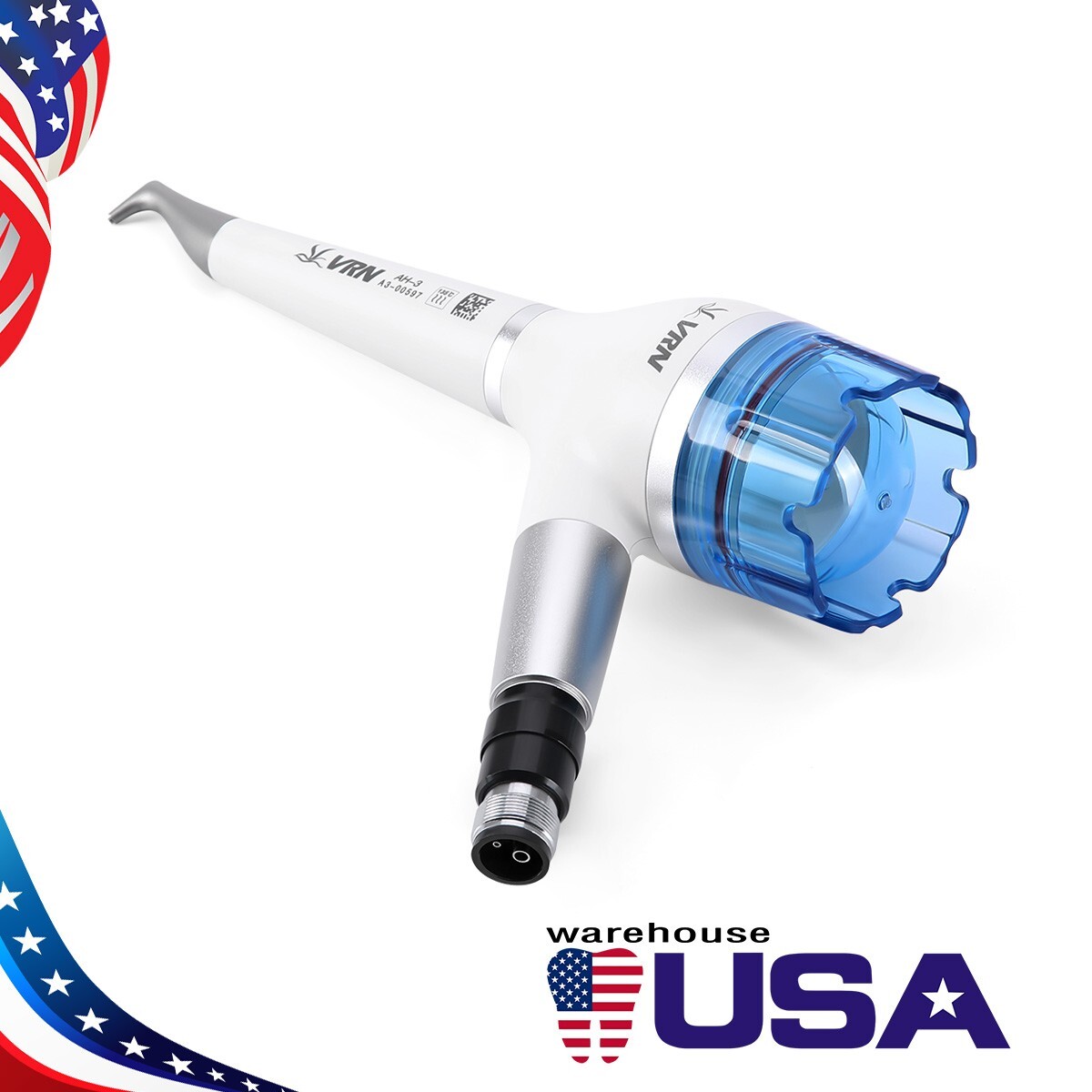 Cavitron Dental Ultrasonic Scaler fit EMS + LED Handpiece+Tips VRN-DA10