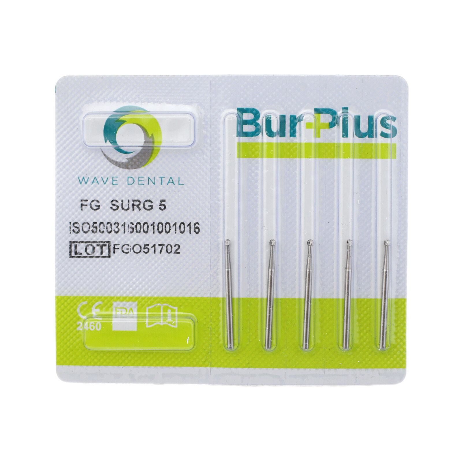 WAVE Dental Surgical Burs FG 557 701 Tungsten Carbide FGOS Bur Length 25mm Burr