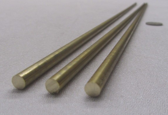 360 Brass Rod 1/4″ (.250″) Diameter x 24.0″ Length, 3 Pcs, 6 Ft