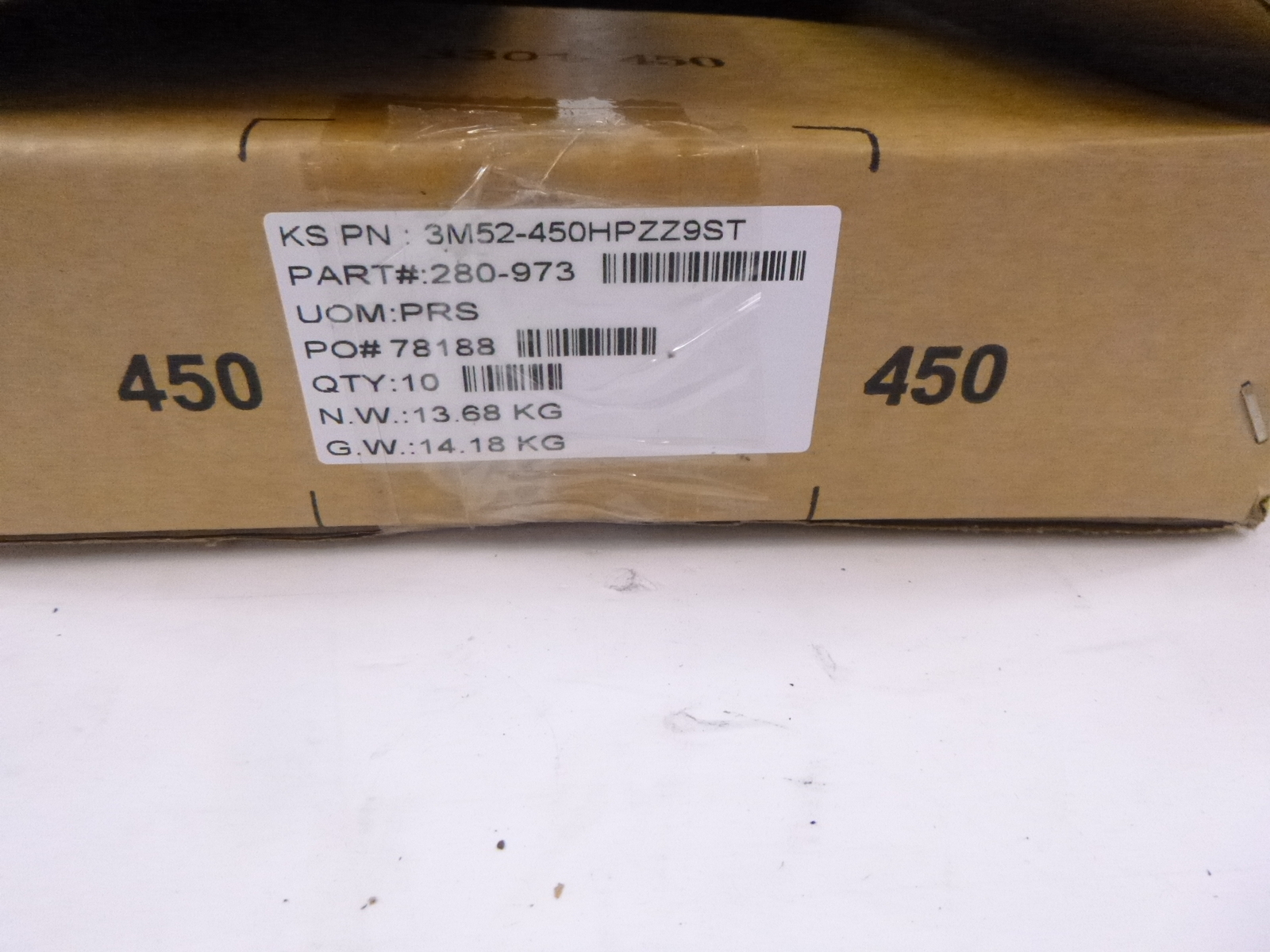 10 Pair 18″ King Slide 280-973 Frameless Soft-Close Full-Extension Drawer Slides