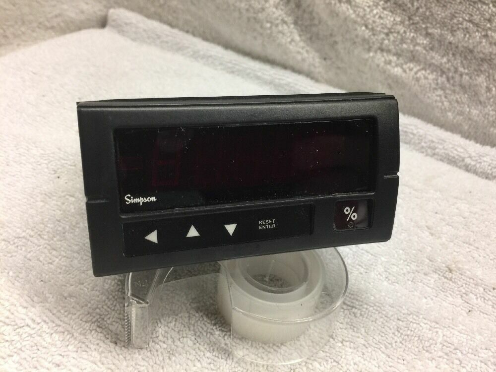 Simpson H345371020 Digital Panel Meter FREE SHIPPING FREE RETURNS (946)