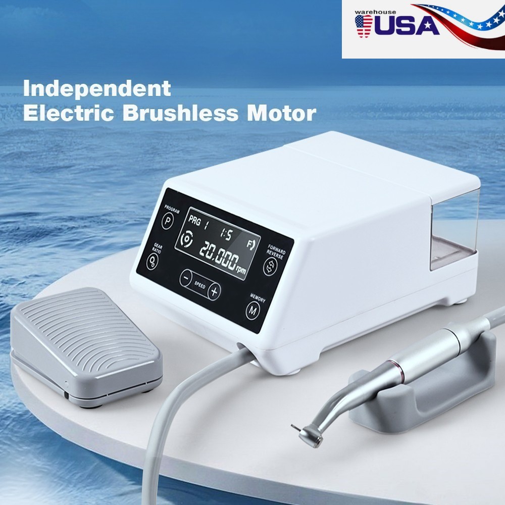 Dental Electric Motor Brushless Motor 1:5 LED Contra / Built-in Water+Air Supply