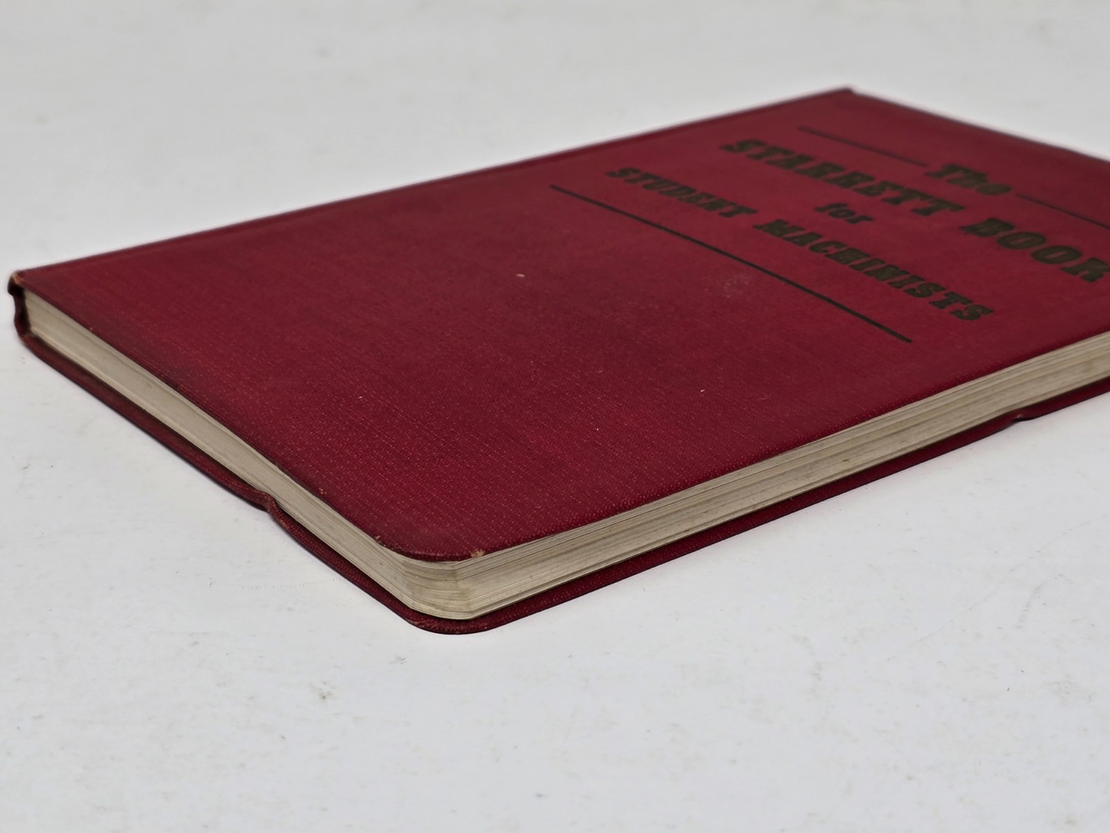 The Starrett Book For Student Machinists Book 1943 w Dust Cover