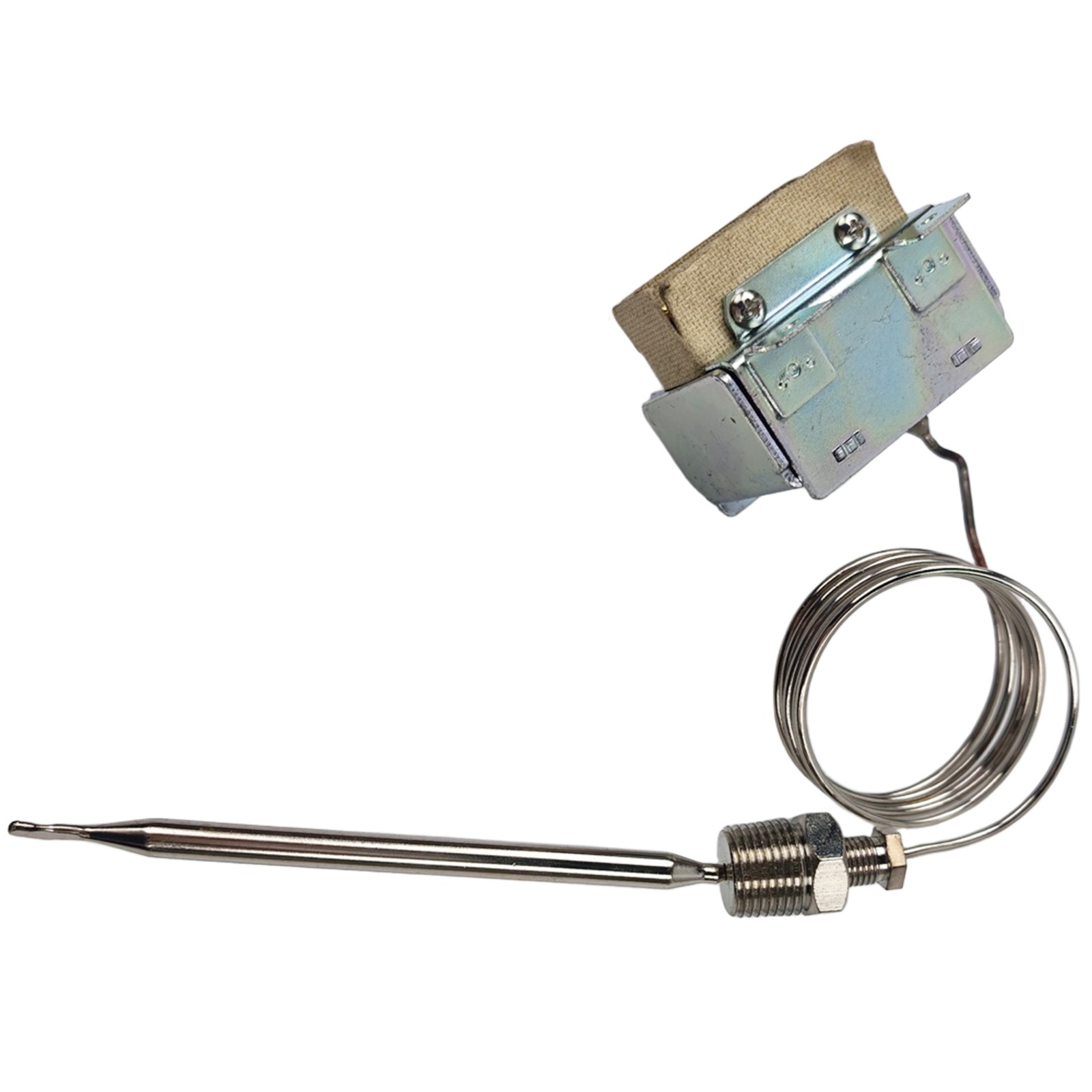 For ATOSA 301030005 Gas Fryer Hi Limit Thermostat with 3/8″ Mpt Stuff Box