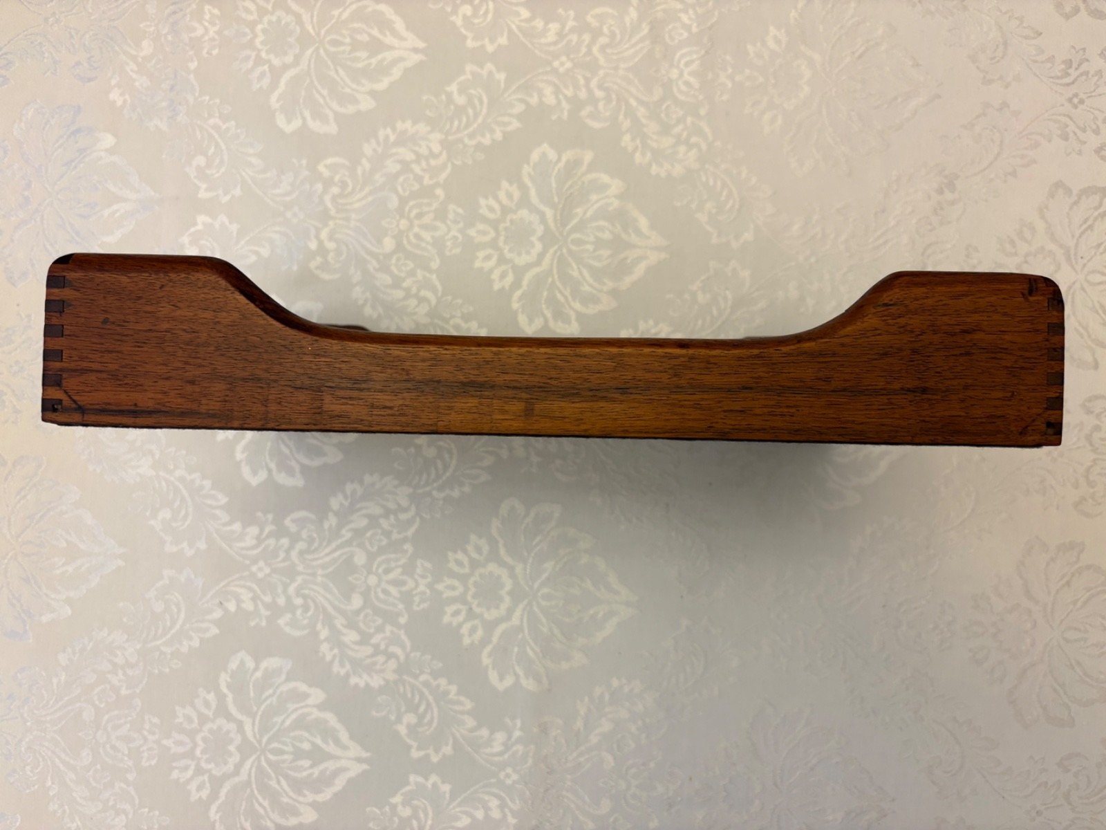Vintage Walnut Wood Legal Size Paper Tray 15.25″ x 10.25″