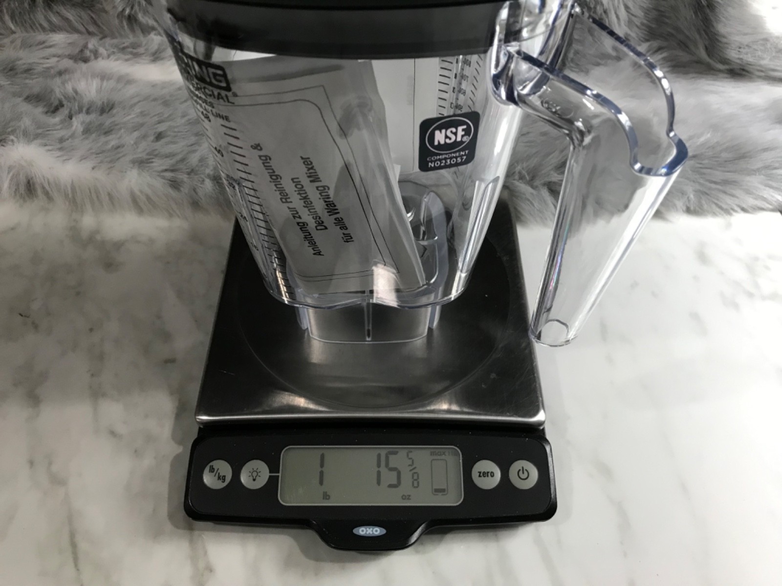 Waring CAC132 Commercial 48 oz Container BB300 Fit