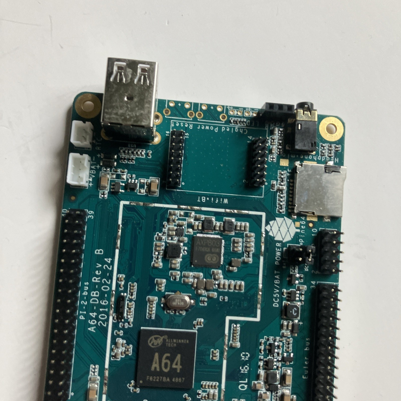 PINE64 PA641GB ARM Single Board Computer 1GB RAM Development Board NEW